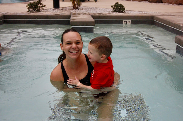 Baby water confidence