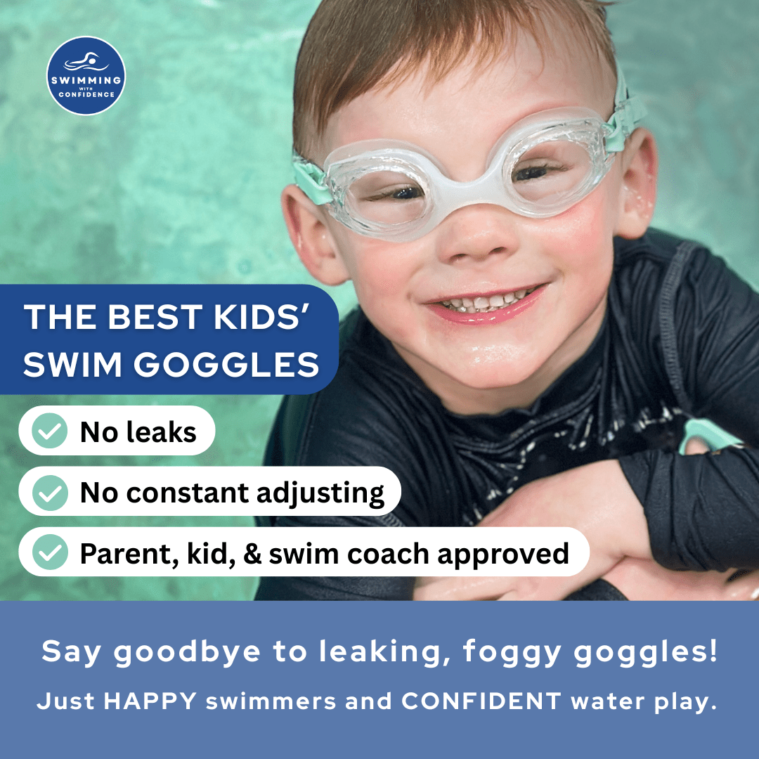 Frustration - Free Leak - Proof Goggles for Kids - Swimming with Confidence