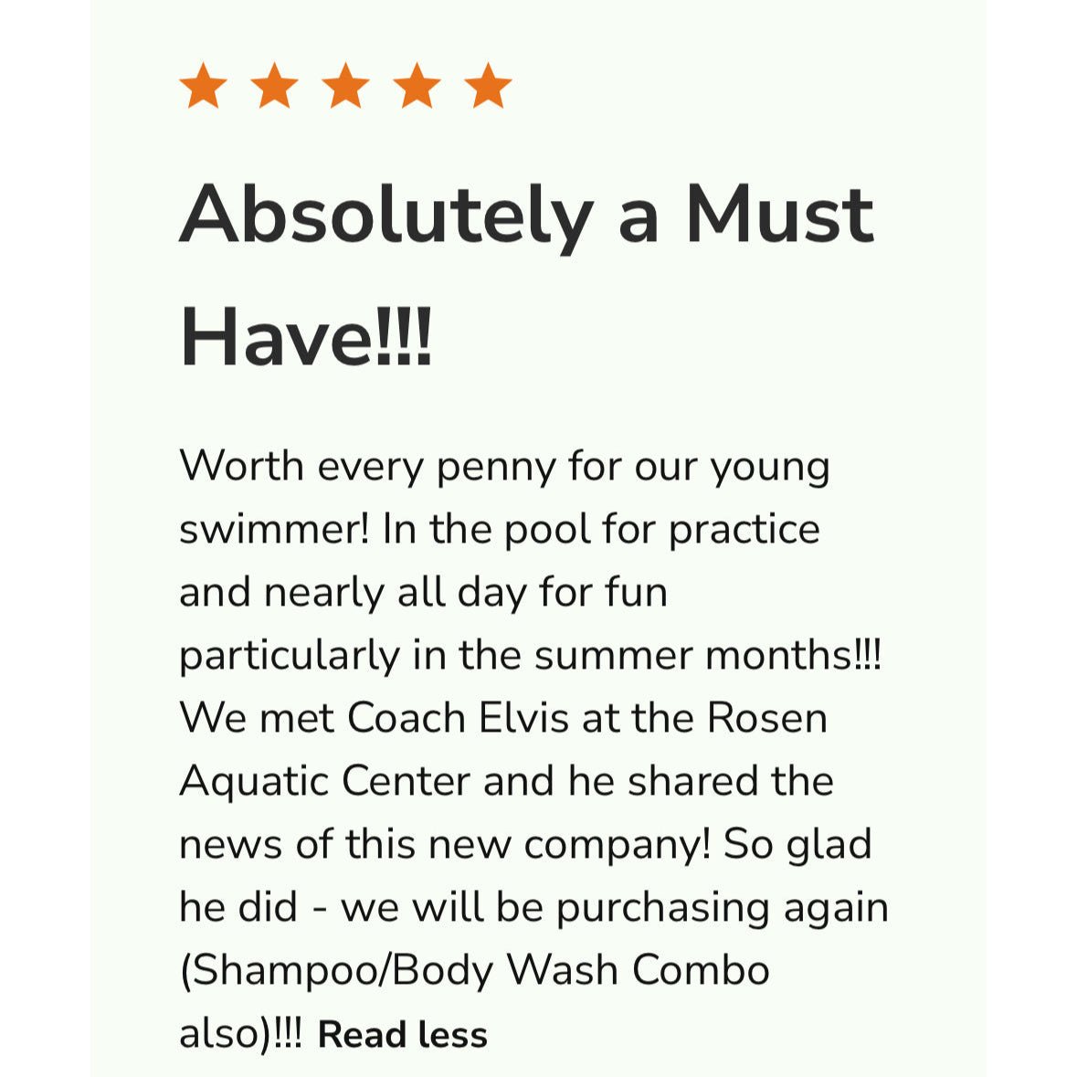 Burrows Best After - Swim Lotion (12 oz) - Swimming with Confidence