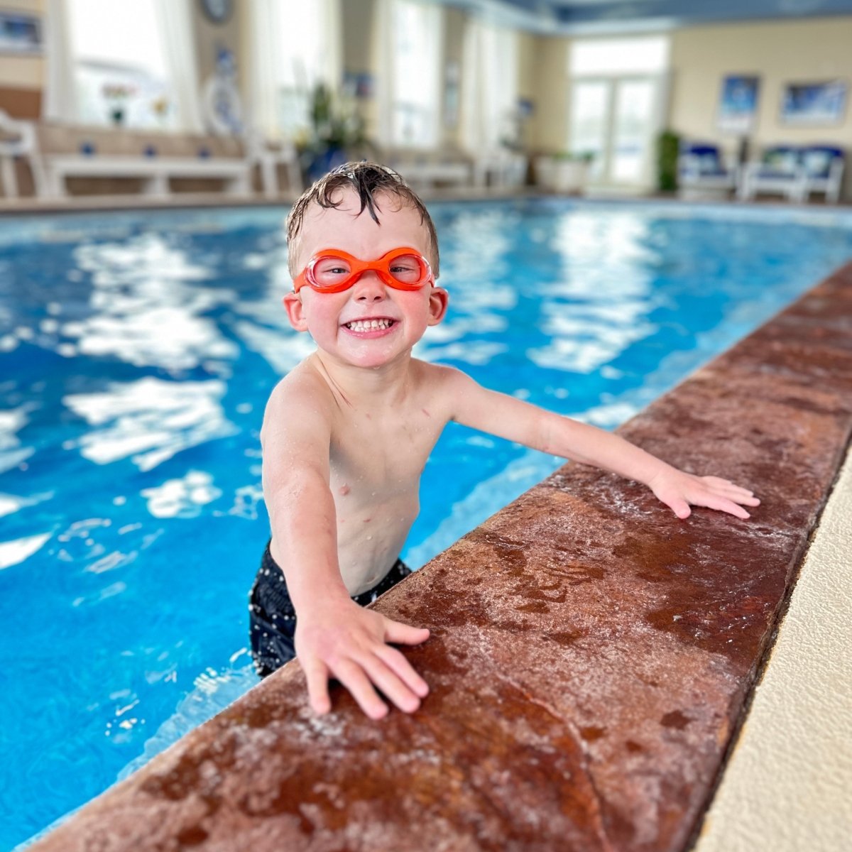 Kids Swim Goggles (Leak - Proof, Anti - Fog) - Swimming with Confidence