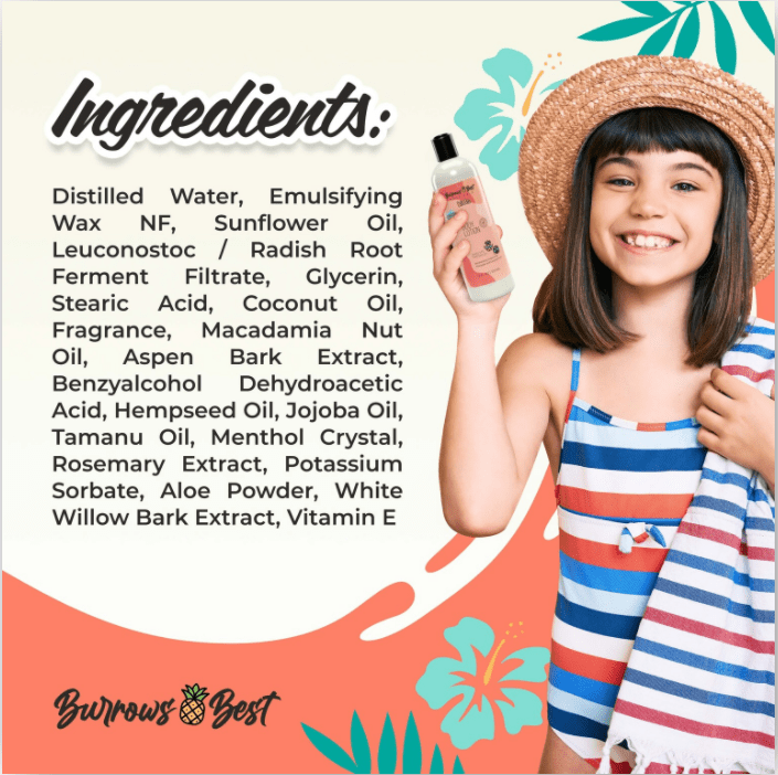 Burrows Best After - Swim Lotion (12 oz) - Swimming with Confidence