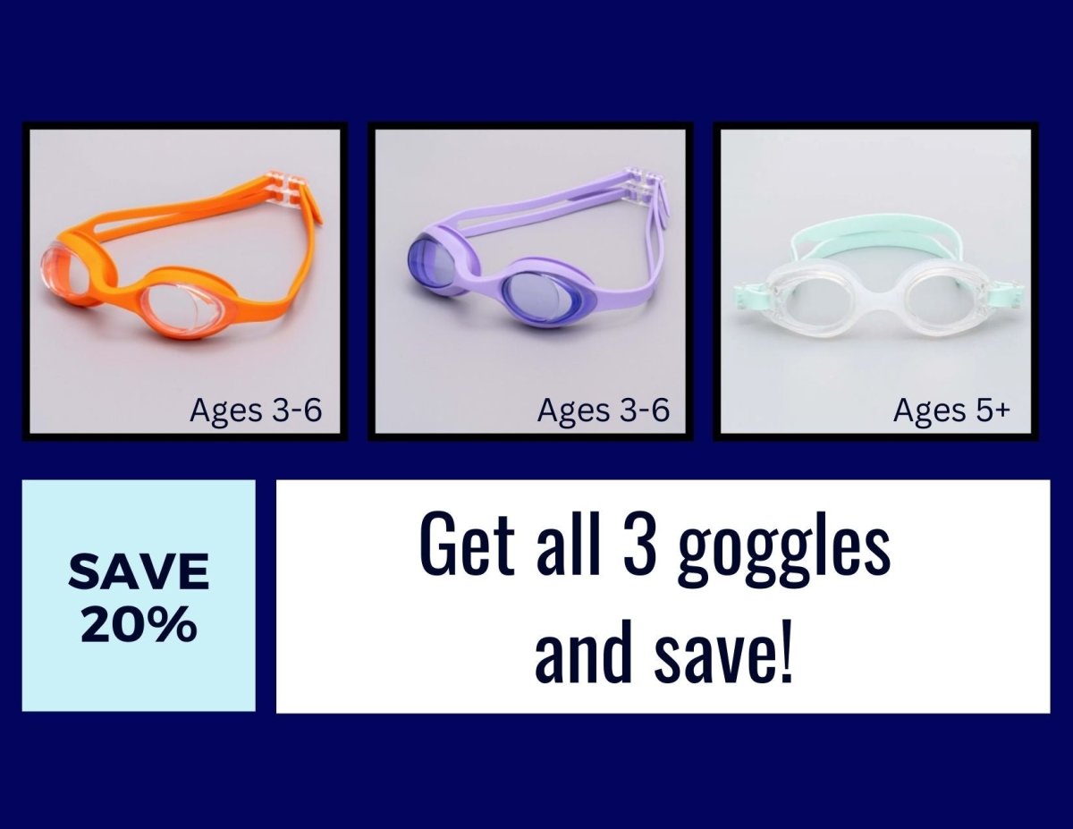 Frustration - Free Leak - Proof Goggles for Kids - Swimming with Confidence