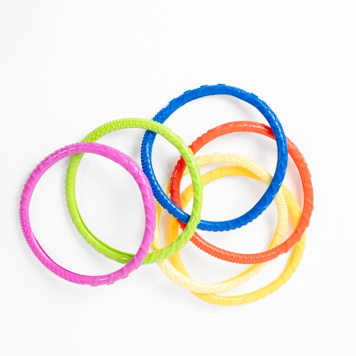 Dive rings as featured in Swim Lessons in a Box - Swimming with Confidence