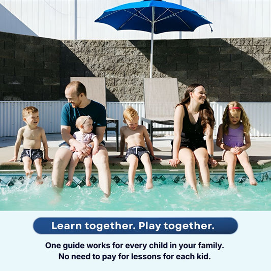 Parent-Led Swim Lessons (Digital Guide + Videos) - Swimming with Confidence