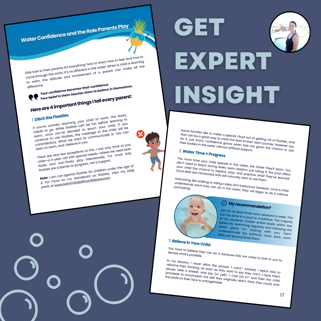Swim Lesson Parent Guide (Digital PDF + Video Lessons) - Swimming with Confidence