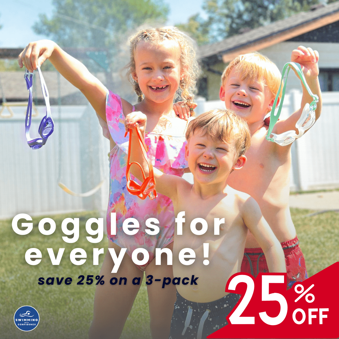 Kids Swim Goggles (Leak - Proof, Anti - Fog) - Swimming with Confidence