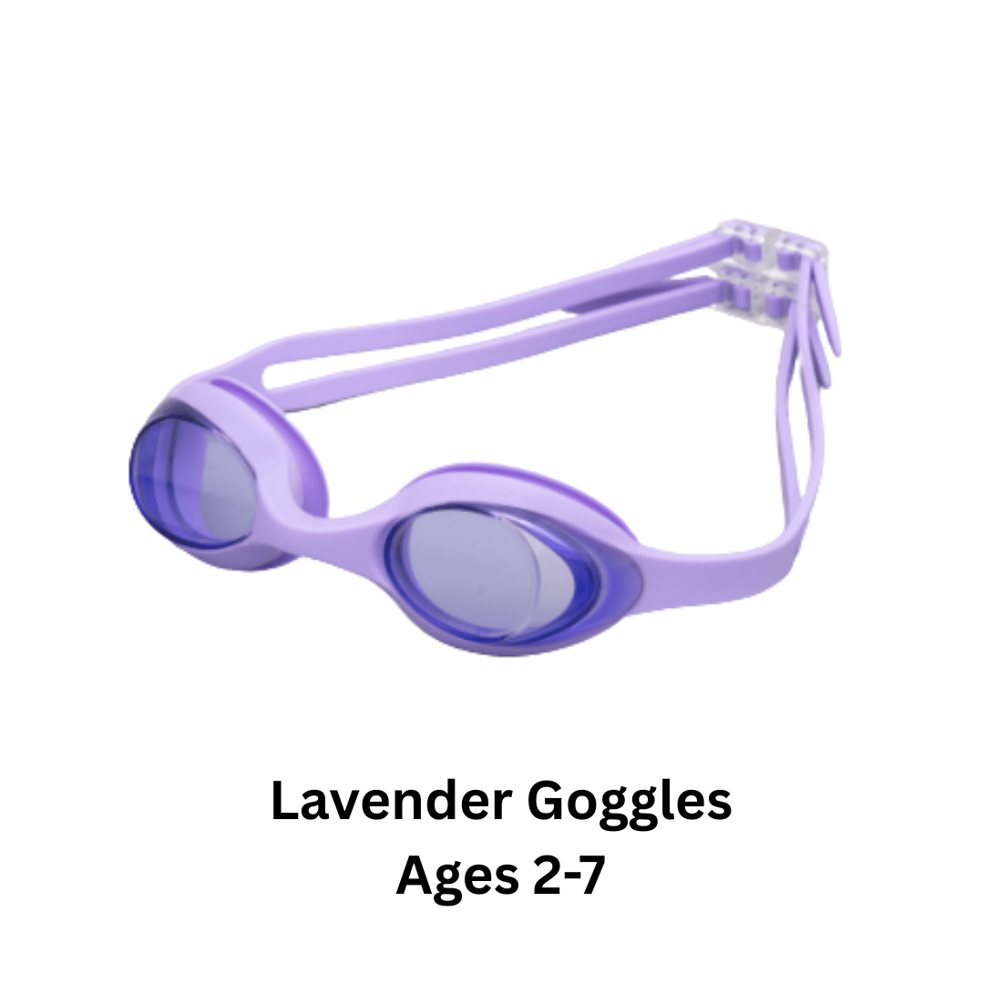 purple goggles stock image