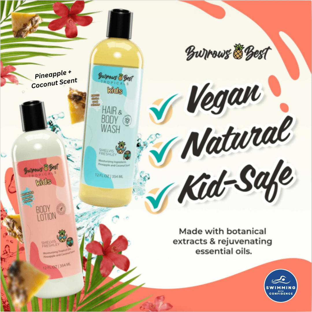 Burrows Best Wash + Lotion Bundle (12 oz each) - Swimming with Confidence