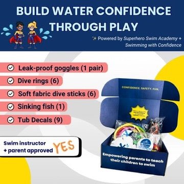 Superhero Swim Starter Toy Set - Swimming with Confidence