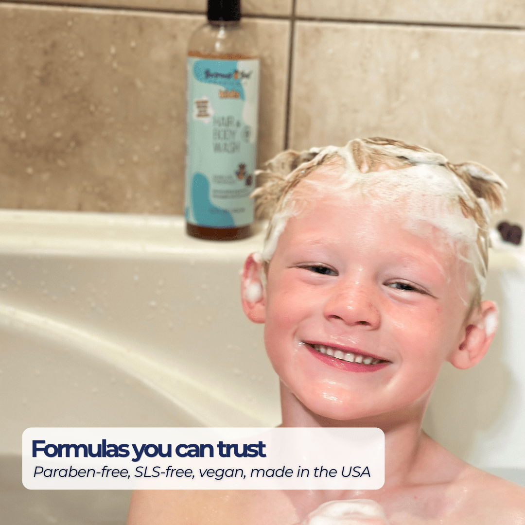 After-Swim Hair & Body Wash + Lotion - Swimming with Confidence