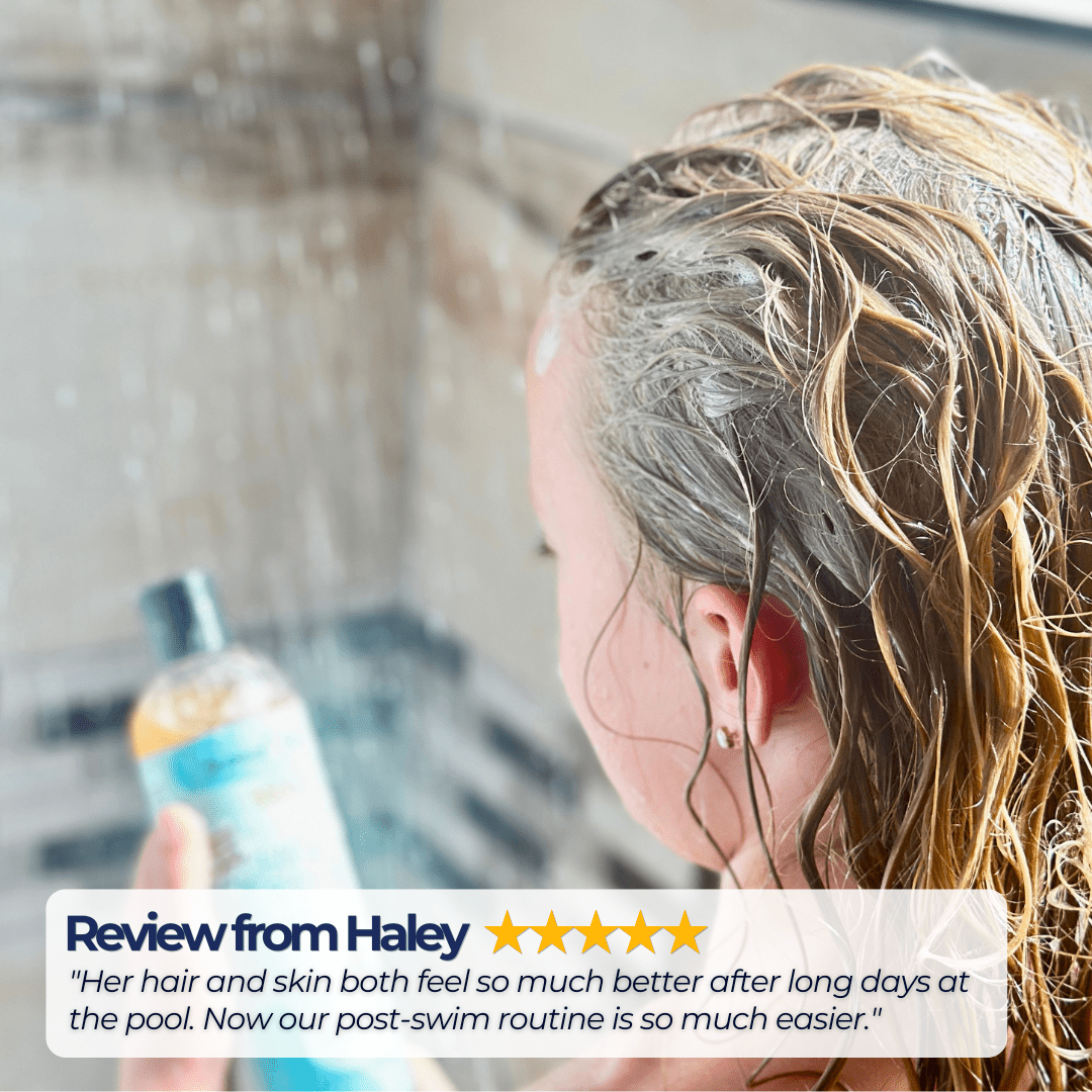 After-Swim Hair & Body Wash + Lotion - Swimming with Confidence