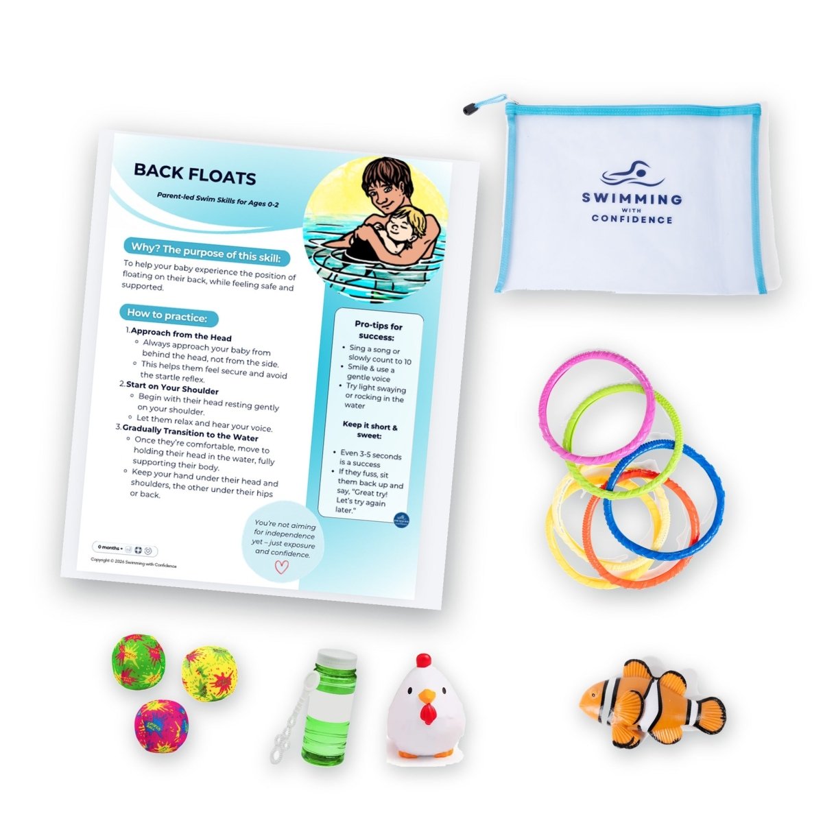 Play, Float, Grow — The 0–2 Box (Presale) - Swimming with Confidence