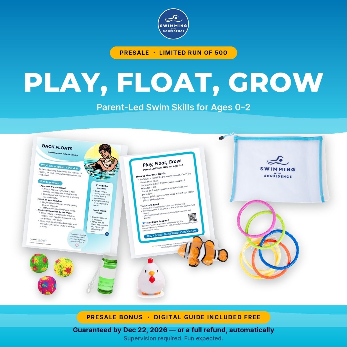 Play, Float, Grow — The 0–2 Box (Presale) - Swimming with Confidence