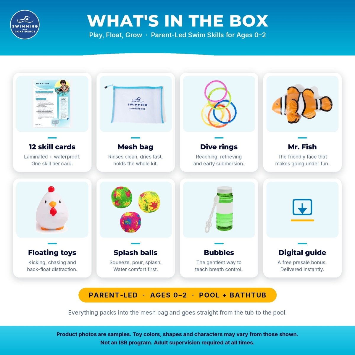 Play, Float, Grow — The 0–2 Box (Presale) - Swimming with Confidence