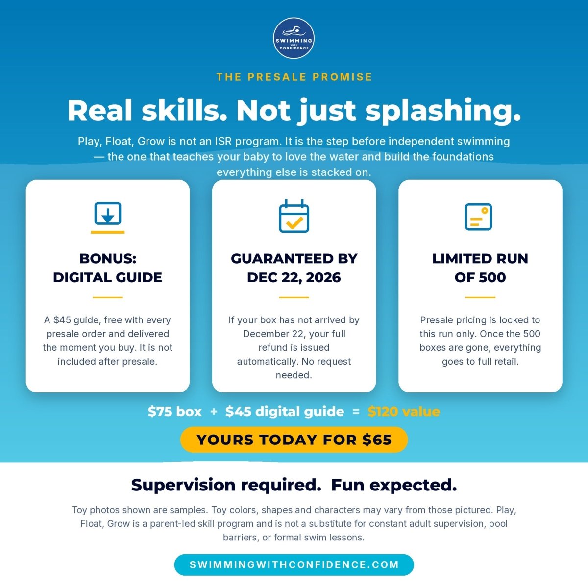 Play, Float, Grow — The 0–2 Box (Presale) - Swimming with Confidence