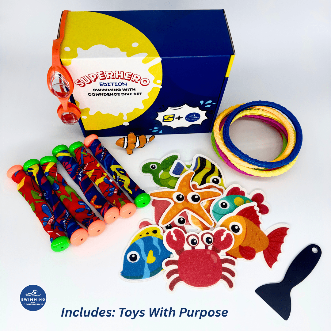 Superhero Swim Starter Toy Set - Swimming with Confidence