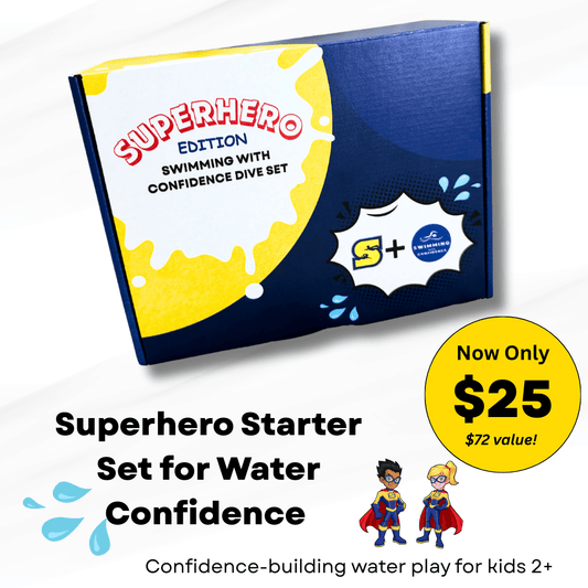 Superhero Swim Starter Toy Set - Swimming with Confidence