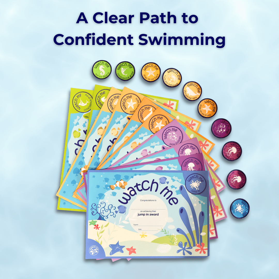 Swim Lessons in a Box Bundle with Watch Me Swim Awards - Swimming with Confidence