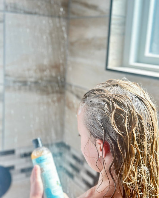 Burrows Best Hair & Body Wash - Chlorine & Saltwater Removal (12 oz) - Swimming with Confidence