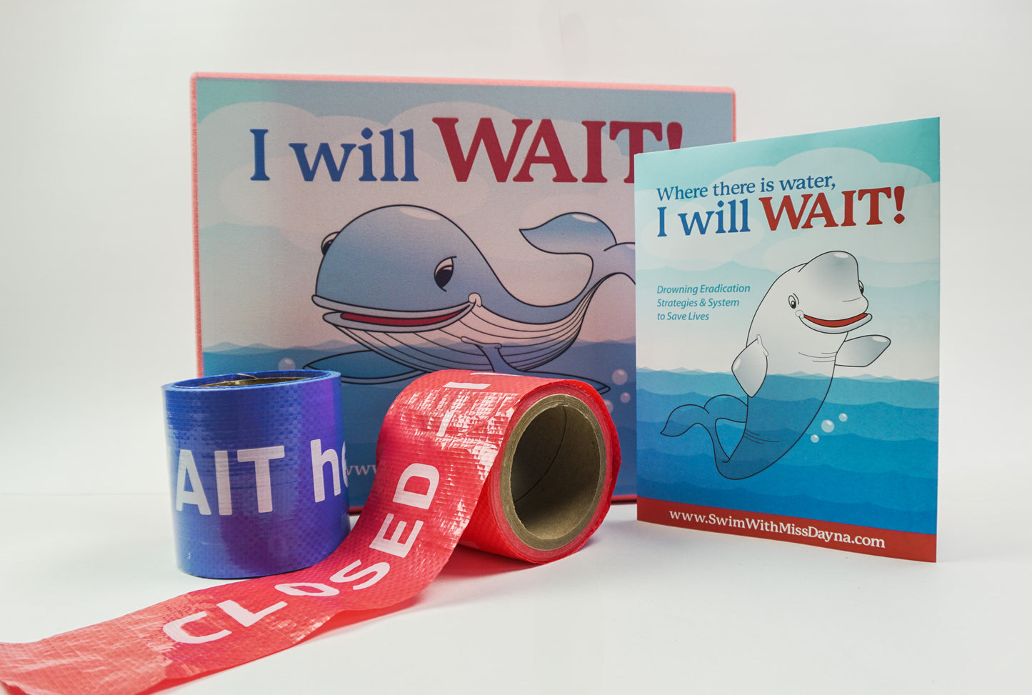 Wes the Blue Whale mat — alternate colorway