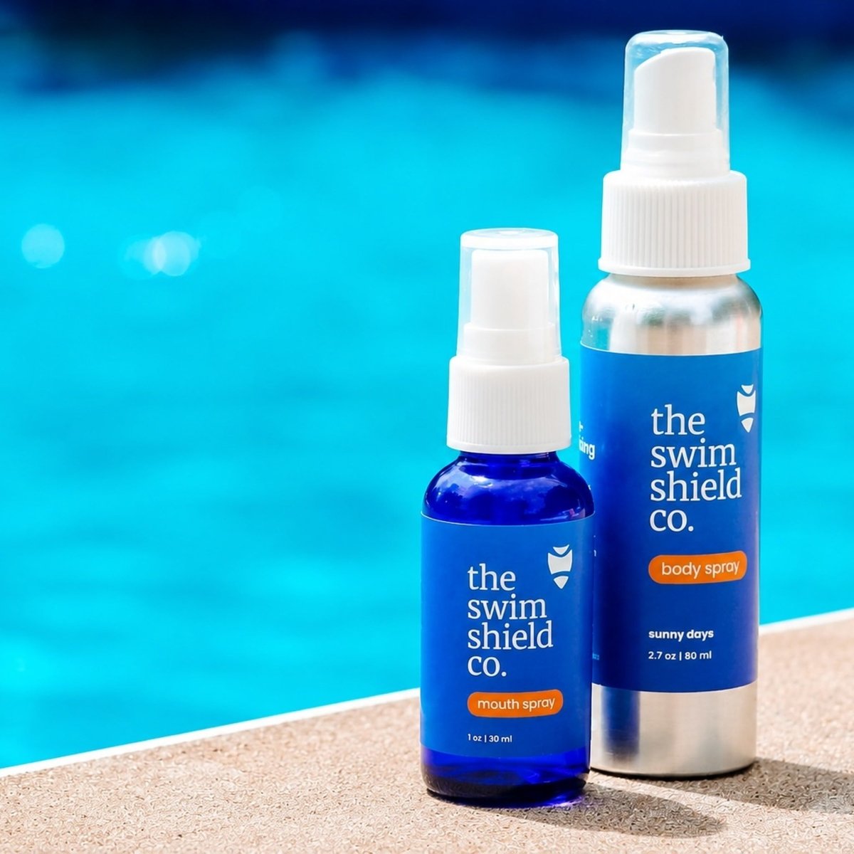 Defense Duo: Chlorine-Neutralizing Body Spray + Mouth Spray - Swimming with Confidence