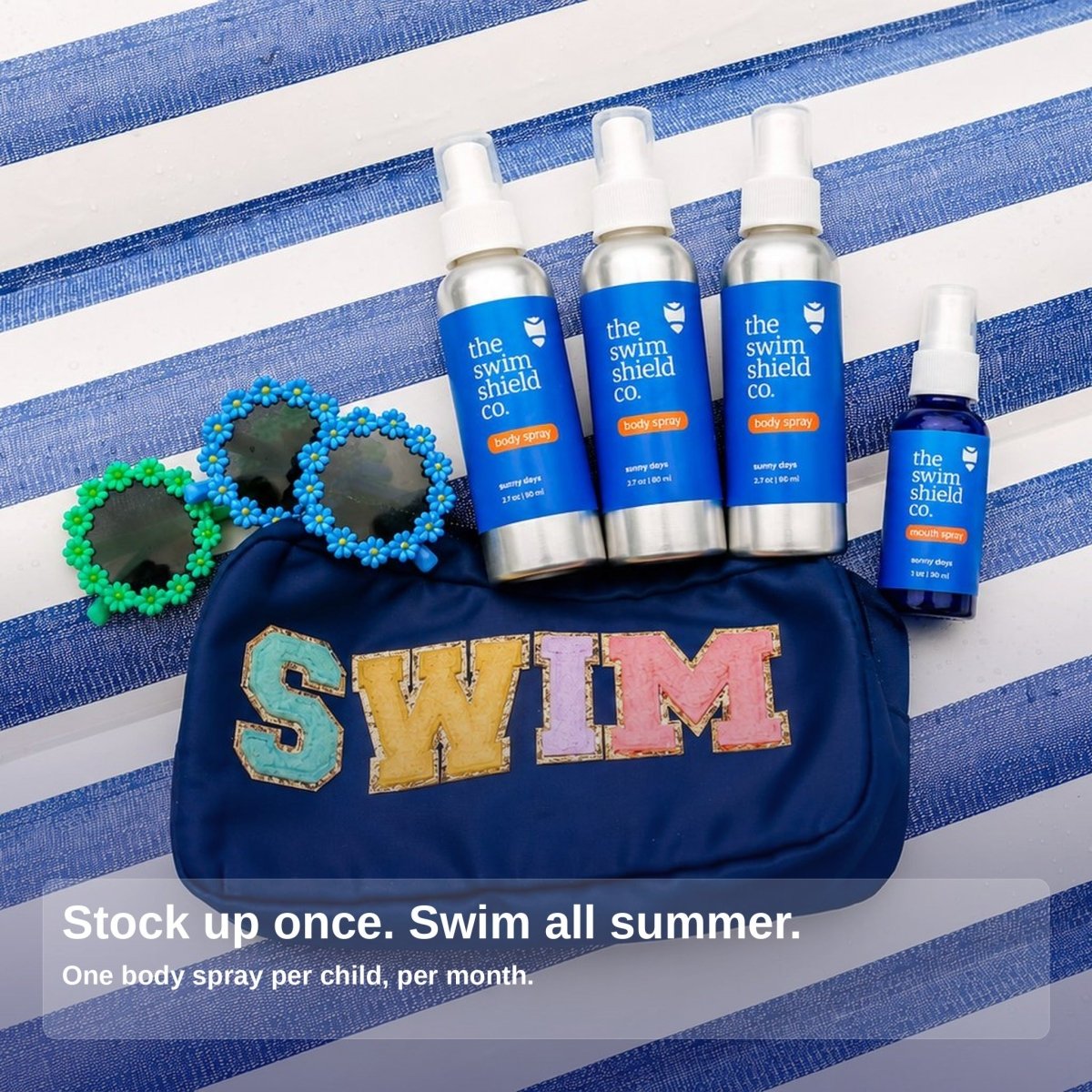 Summer Bundle: Chlorine-Neutralizing Body Spray + Mouth Spray - Swimming with Confidence