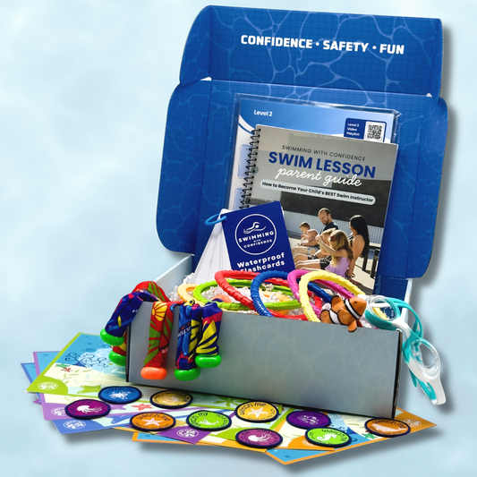 Swim Lessons in a Box Bundle with Watch Me Swim Awards - Swimming with Confidence