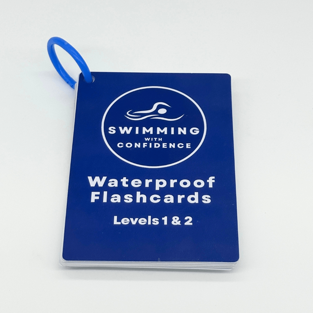Waterproof Swim Skill Flashcards - Swimming with Confidence