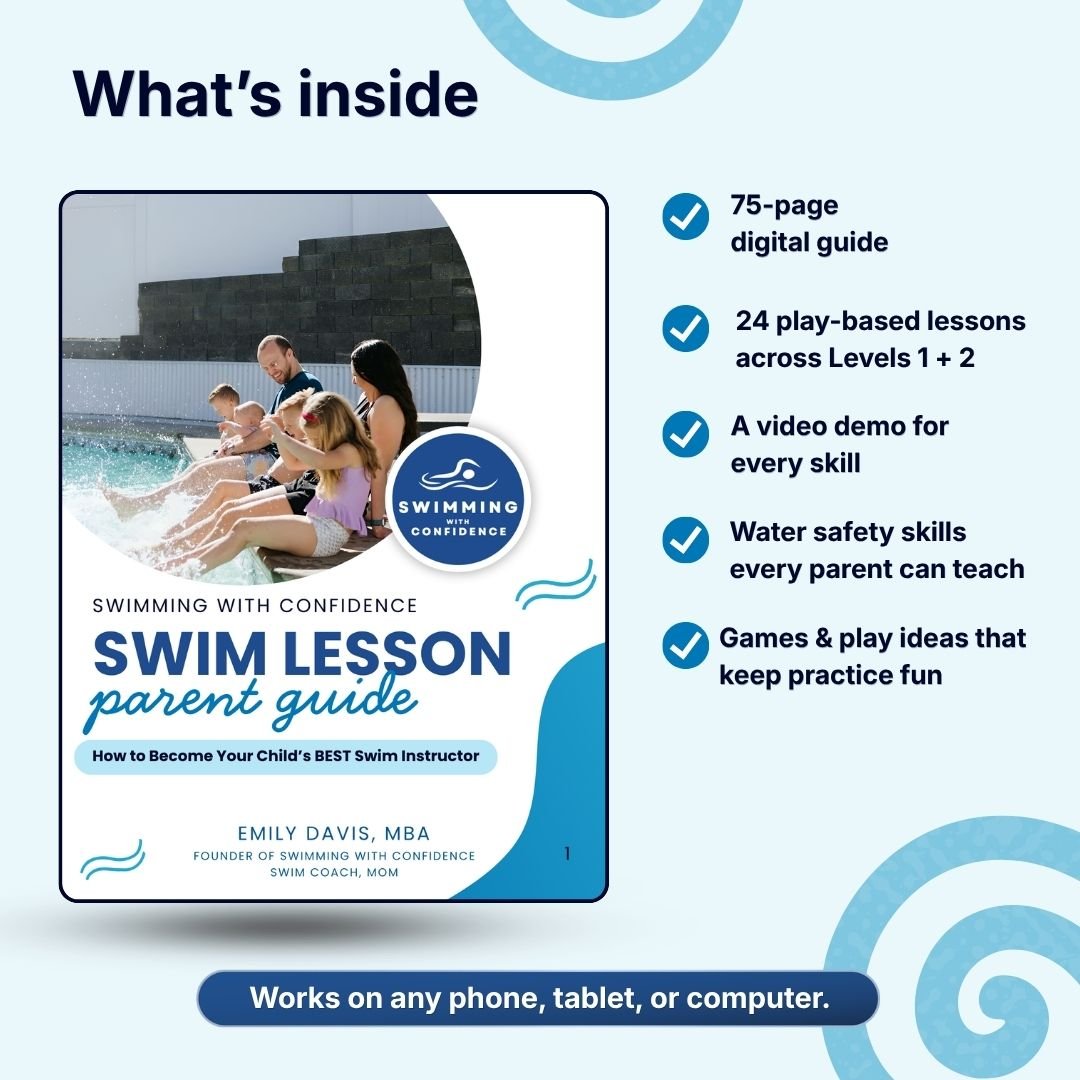 Parent-Led Swim Lessons (Digital Guide + Videos) - Swimming with Confidence